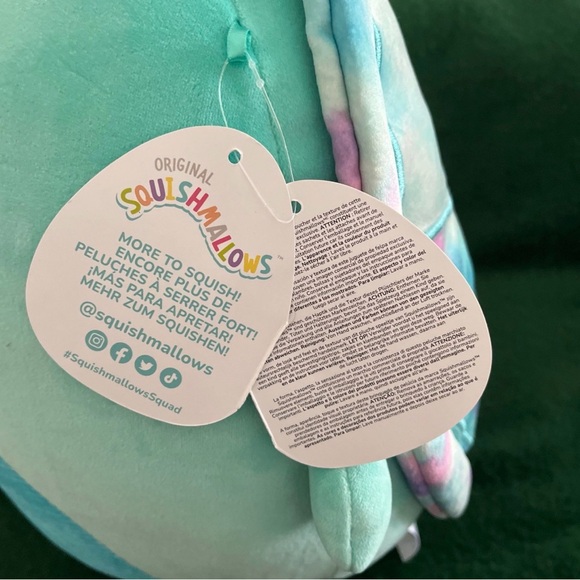 THREE Squishmallows Sea Turtle, Hello Kitty, Butterfly EXCELLENT - Picture 16 of 16